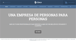 Desktop Screenshot of clece.es